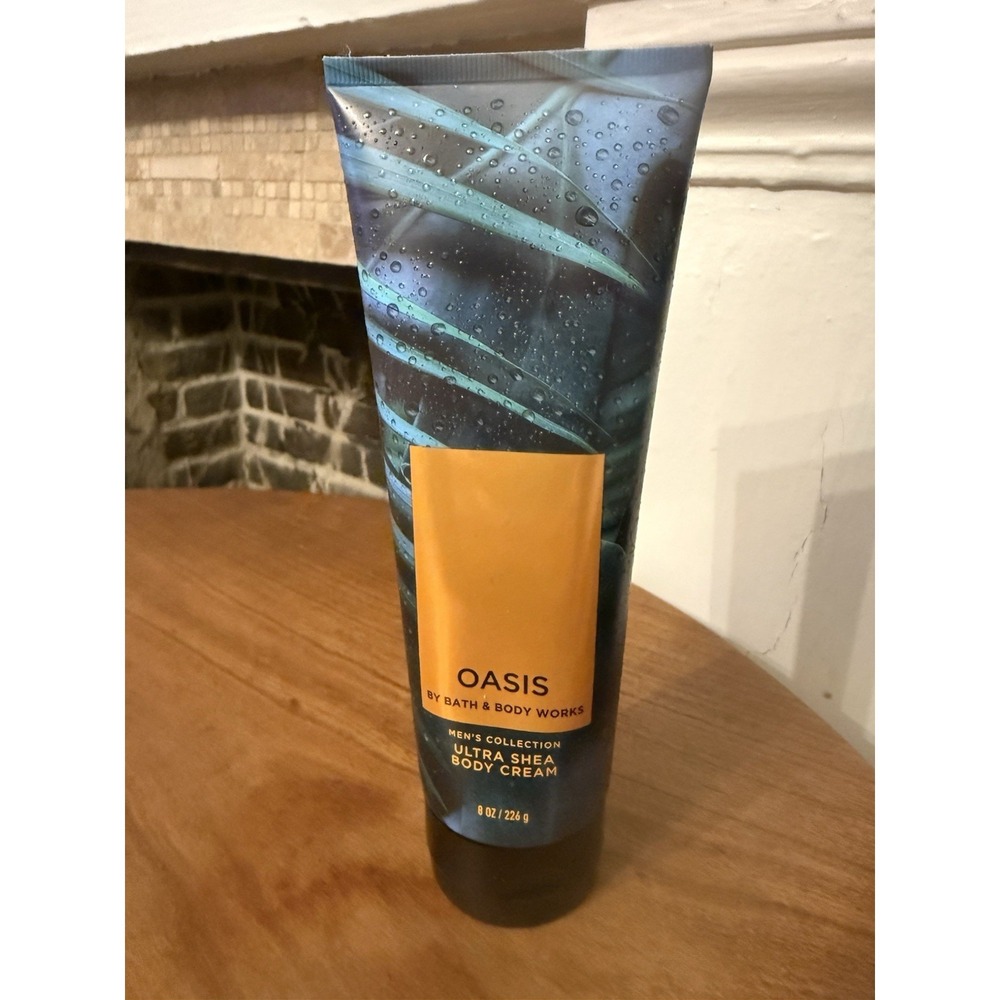 Bath and Body Works OASIS Men's Body Cream 8 oz / 226 g *NEW*
